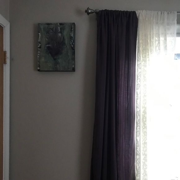 — #2 Deep Purple Pretty Curtains Set 🍆 - Picture 4 of 8